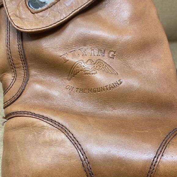 Genuine Tan Leather Fleece Lined Boots - Picture 9 of 12